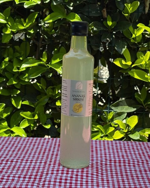 Ananas Sirkesi  (500 ml) Katkı Maddesiz, Koruyucusuz