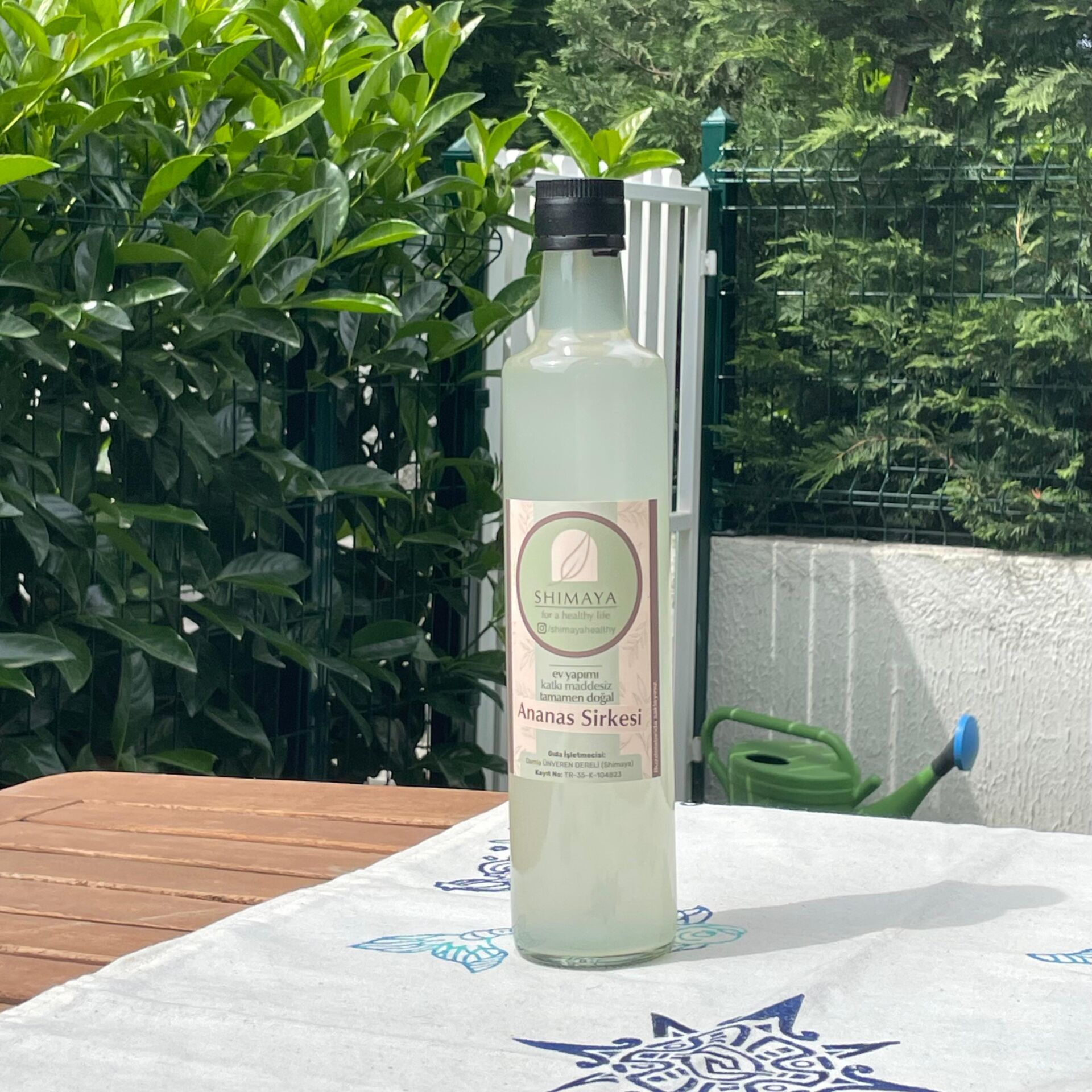 Ananas Sirkesi  (500 ml) Katkı Maddesiz, Koruyucusuz