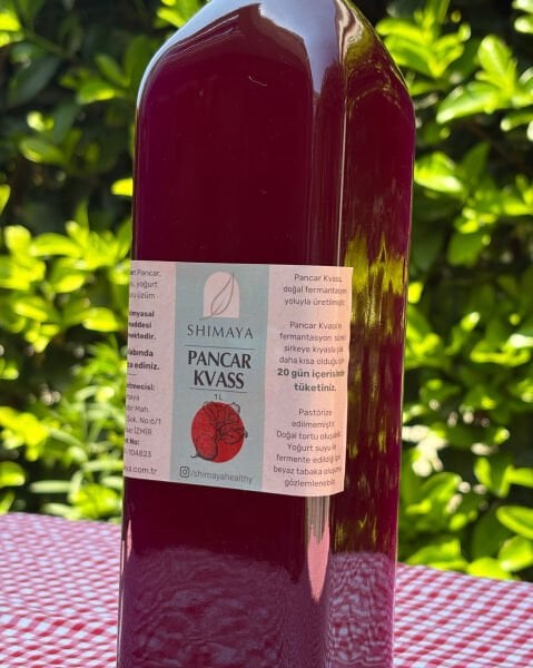 Pancar Kvass (1 lt) Katkı Maddesiz Koruyucusuz