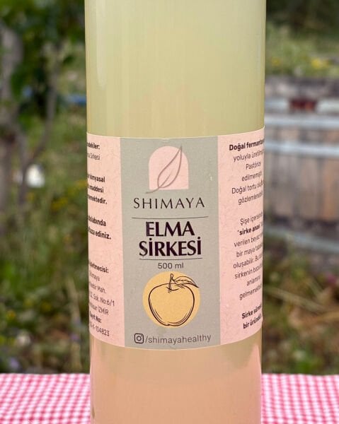 Elma Sirkesi (500 ml) Katkı Maddesiz, Koruyucusuz