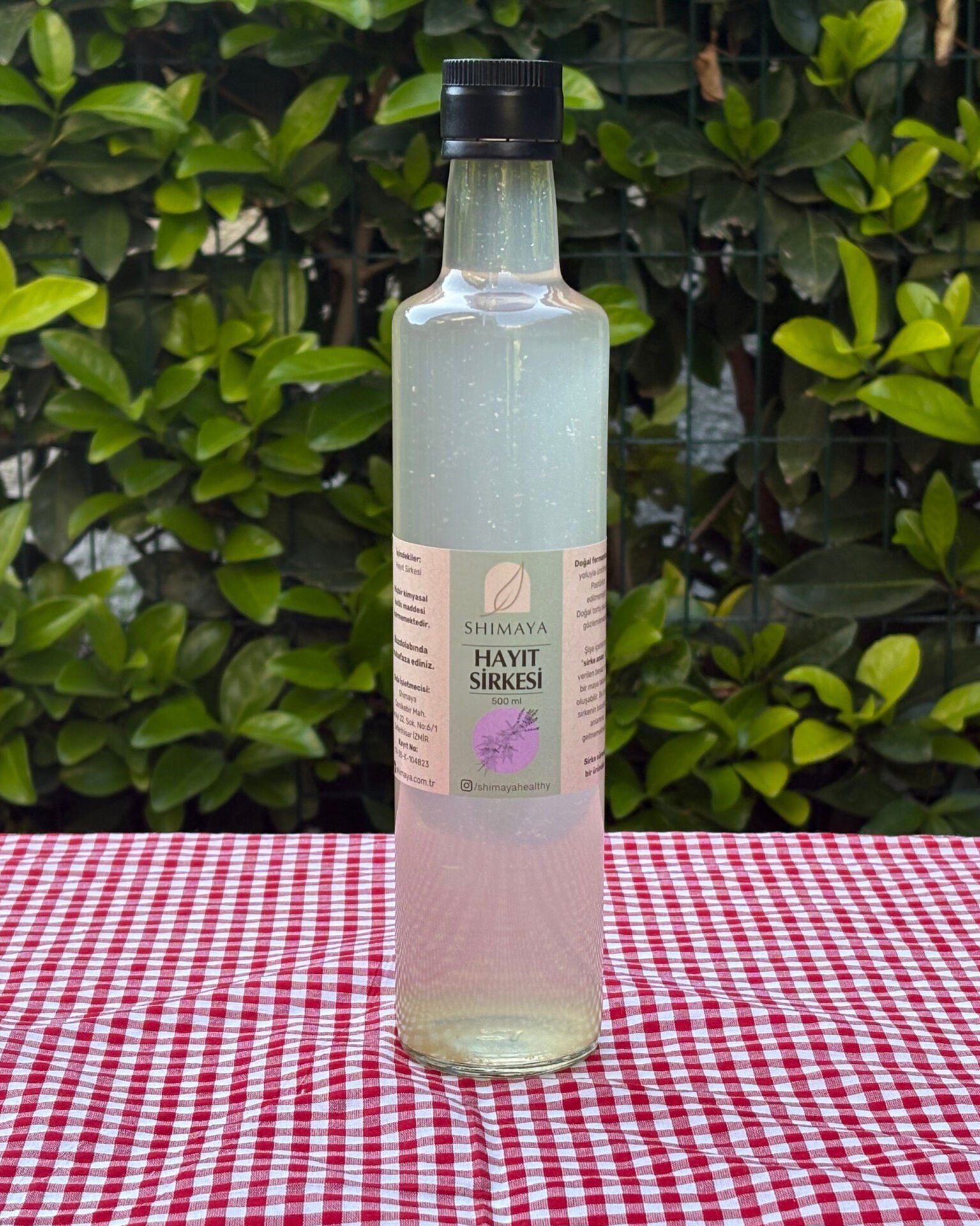 Hayıt Sirkesi (500 ml) Katkı Maddesiz, Koruyucusuz