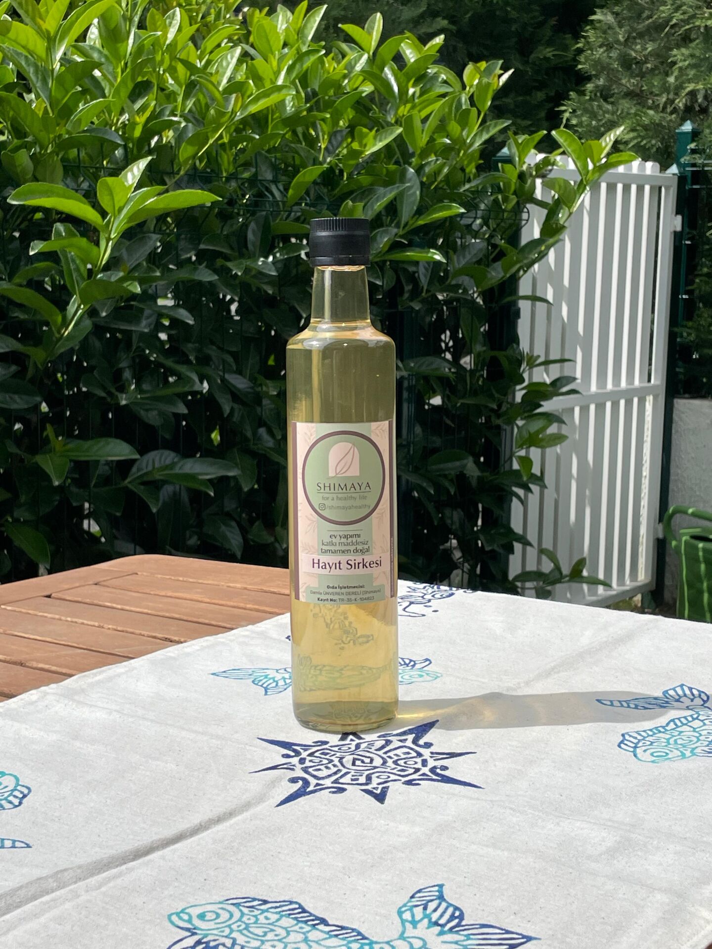 Hayıt Sirkesi (500 ml) Katkı Maddesiz, Koruyucusuz