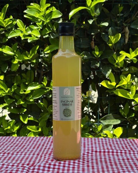 Enginar Sirkesi (500 ml) Katkı Maddesiz Koruyucusuz