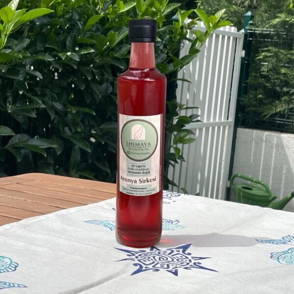 Aronya Sirkesi (500 ml) Katkı Maddesiz, Koruyucusuz