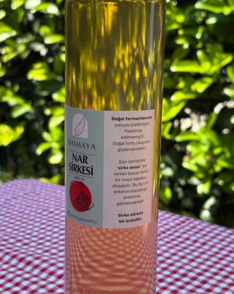Nar Sirkesi (500 ml) Katkı Maddesiz, Koruyucusuz