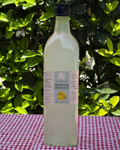 Limonata (1 lt) Probiyotik - Rafine Şekersiz