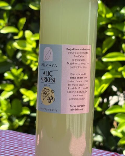 Alıç Sirkesi (500 ml) Katkı Maddesiz, Koruyucusuz